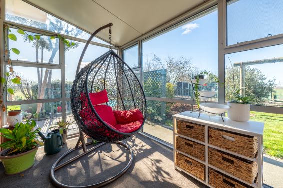 Relax in the conservatory