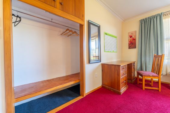 Red Room large wardrobe and desk